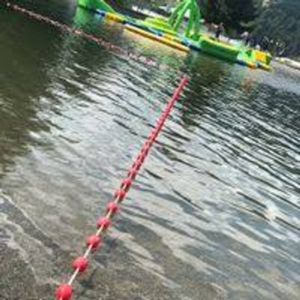 DÉLIMITATION DE BAIGNADE ML SUR CÂBLE  FLOTTEURS TS LES 25CM