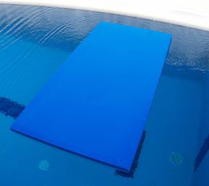 TAPIS FLOTTANT DE PISCINE  NON TROUE  2000x1000x12m/m