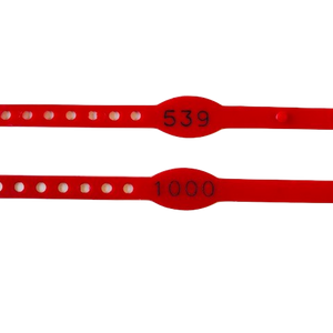 BRACELET PLASTIQUE SEVA NUMÉROS DÉPAREILLÉS