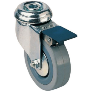 ROULETTE Ø100 INOX AVEC FREIN
