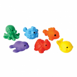 LOT DE 5 ANIMAUX AQUATIQUES