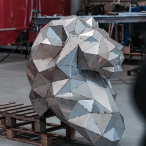 Sculpture inox sur mesure